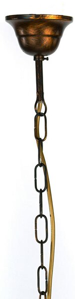 KRISTALNA VISEČA SVETILKA 53/100 cm E14