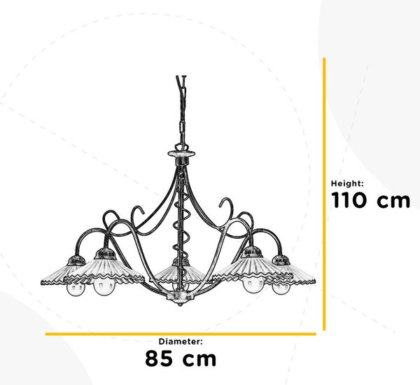LESTENEC 85/85/110 cm E14