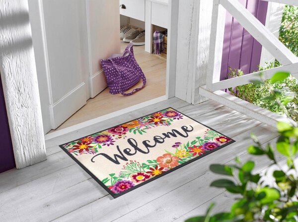 PREDPRAŽNIK Welcome Blooming 50/75 cm potiskano večbarvno