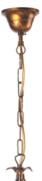 KRISTALNA VISEČA SVETILKA 60/105 cm E14