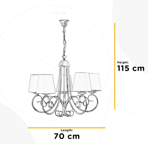 LESTENEC 70/115 cm E14