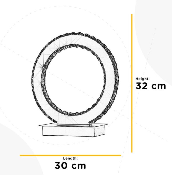 NAMIZNA LED-SVETILKA 30/32 cm