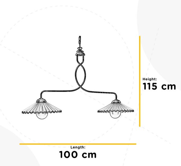 LESTENEC 100/32/115 cm E27