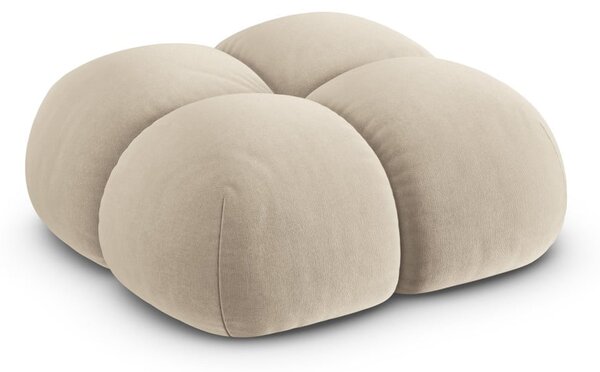 Bež žameten tabure Loretto – Cosmopolitan Design