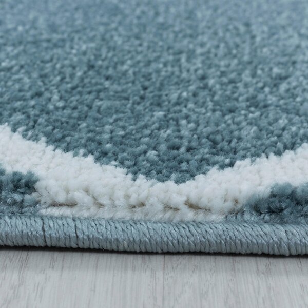PREPROGA Z VISOKIM FLOROM Rio 4601 blau 80/150 cm tkano modra
