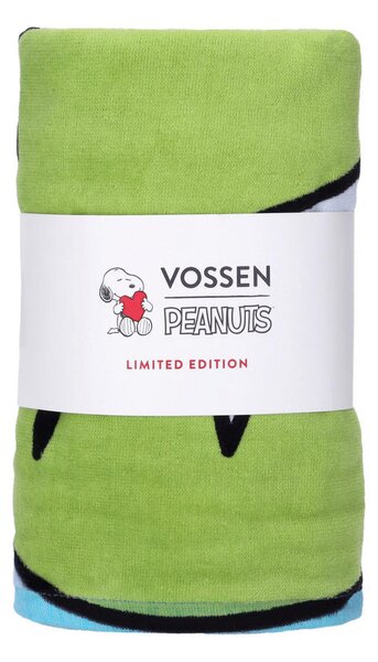 BRISAČA ZA NA PLAŽO Vacation Snoopy 100/180 cm rdeča