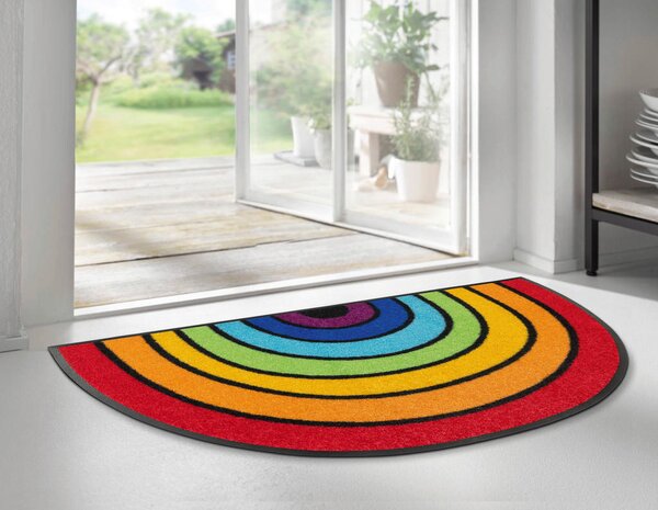 PREDPRAŽNIK Round Rainbow 50/85 cm potiskano večbarvno