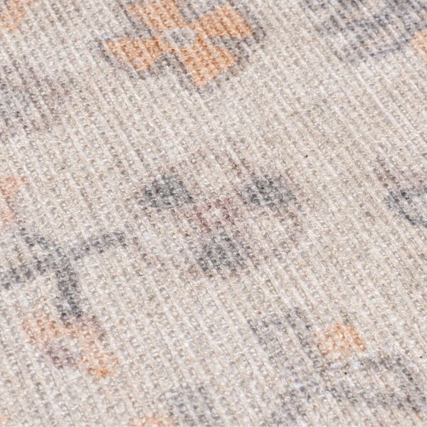 Kremno bel pralen tekač 60x230 cm Teo Traditional – Flair Rugs