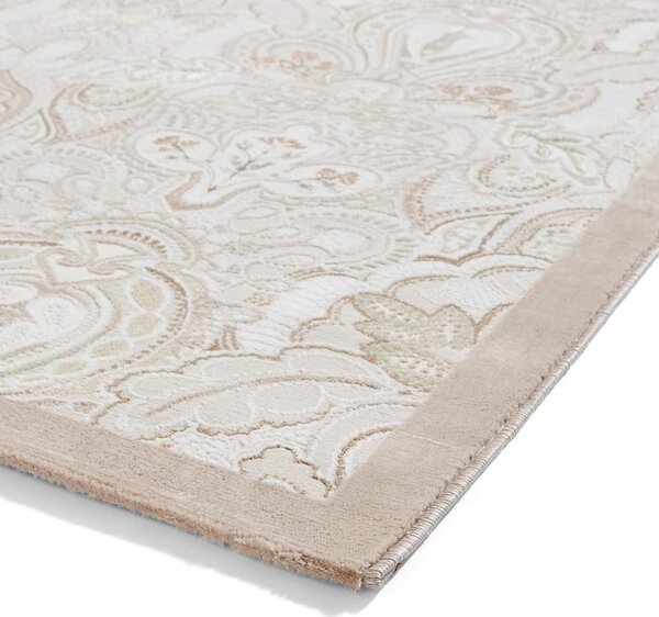 Kremno bela preproga 120x170 cm Damask Bronze – Think Rugs