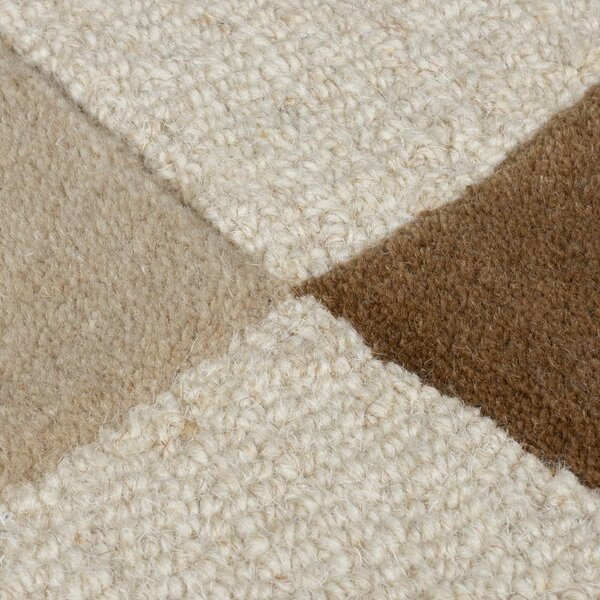 Rjavo-bež volnena preproga 120x170 cm Glow – Flair Rugs