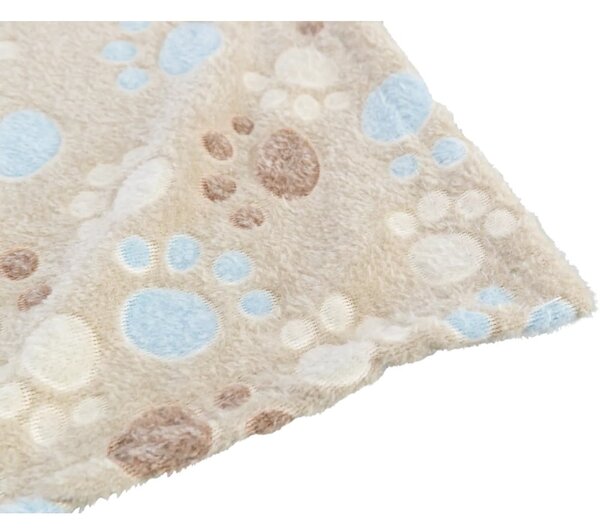 Bež odeja za pse iz flisa 100x70 cm Trixie Laslo – Plaček Pet Products