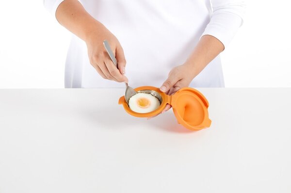 Silikonski modeli za poširana jajca v kompletu 2 ks Pouched egg cooker – Lékué