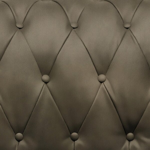 CHESTERFIELD ZOFA, umazano rjava tekstil