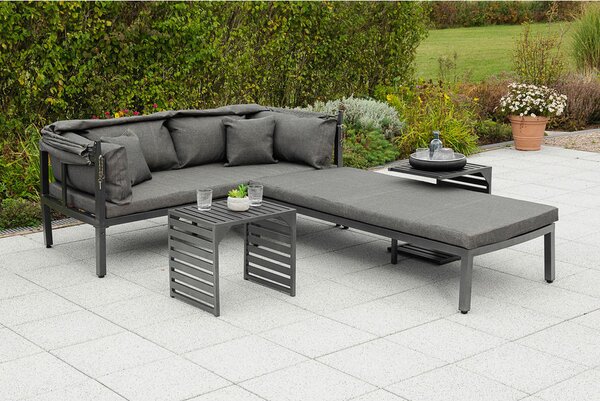 LOUNGE GARNITURA aluminij
