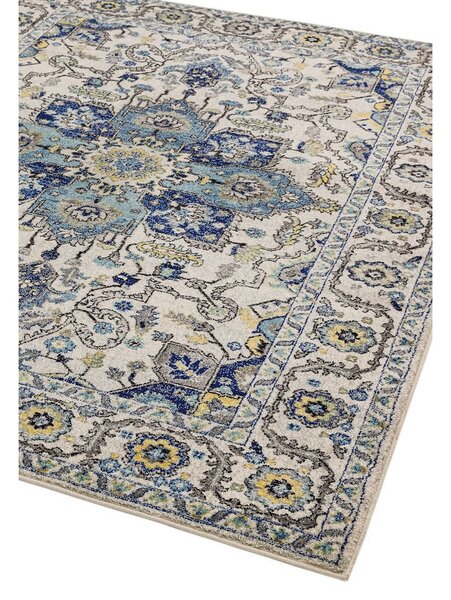 Modra preproga 160x230 cm Nova Persian Blue – Asiatic Carpets