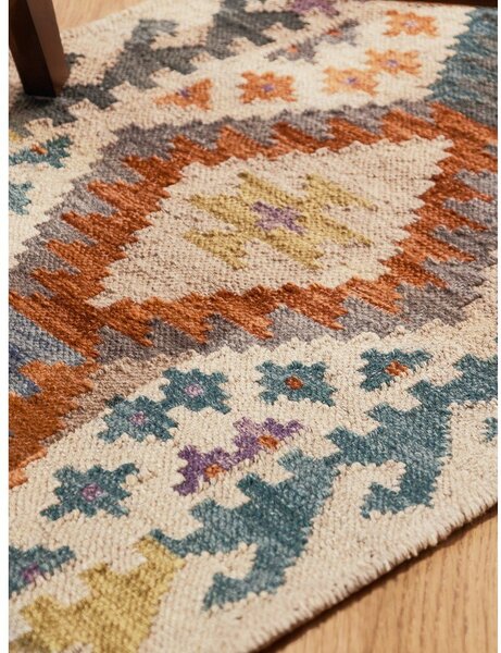 Obojestranski ročno tkan volnen tekač 60x190 cm Kamal Oasis – Nouristan
