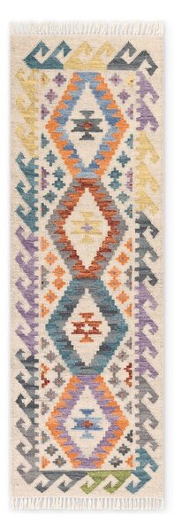 Obojestranski ročno tkan volnen tekač 60x190 cm Kamal Oasis – Nouristan