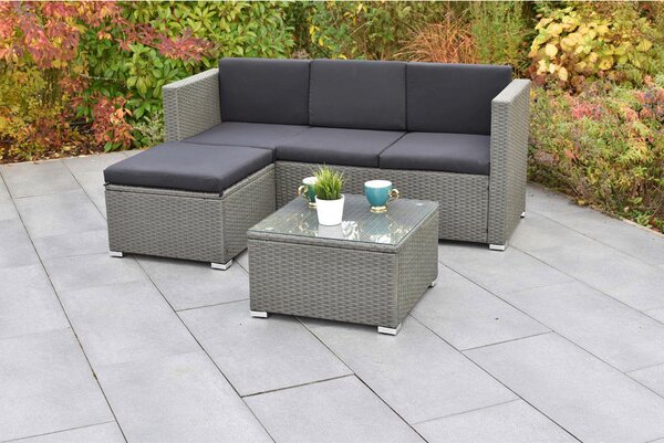 LOUNGE GARNITURA jeklo
