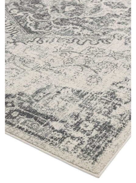 Siva/kremno bela preproga 160x230 cm Nova – Asiatic Carpets
