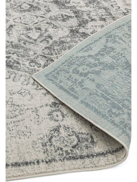 Siva/kremno bela preproga 160x230 cm Nova – Asiatic Carpets