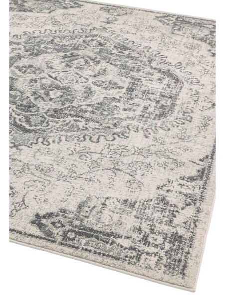 Siva/kremno bela preproga 160x230 cm Nova – Asiatic Carpets