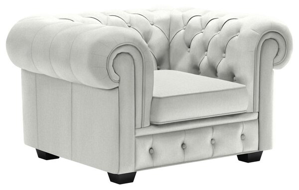 CHESTERFIELD FOTELJ, naravne barve tekstil