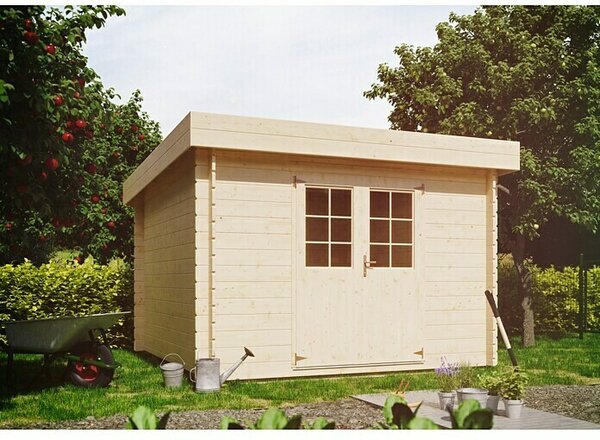 Kiehnholz Vrtna hiška Bregenz (Do x Š: 280 x 280 cm, Debelina stene: 28 mm, Enokapna streha, Les)