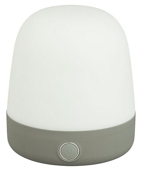 Starlux Akumulatorska namizna svetilka Serra (Do x Š x V: 10 x 10 x 12 cm, Light Grey, RGBW, 0,3 W, IP44)