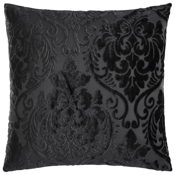 Modern Living Okrasna Blazina Velvet Ornament, Črna, Ca. 45/45 Cm