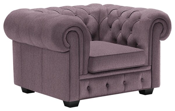 CHESTERFIELD FOTELJ, sivovijolična tekstil