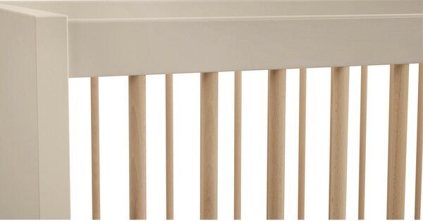 OTROŠKA POSTELJICA Jonte bukev masivno 148/76/88 cm bež