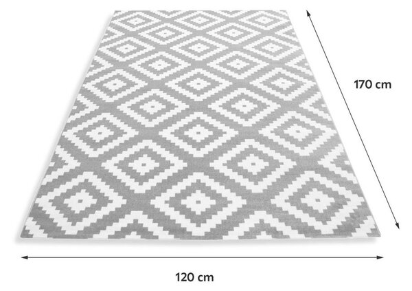 TKANA PREPROGA Plus Grey 120/170 cm tkano siva