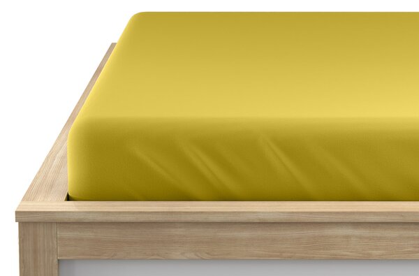Jersey rjuha EXCLUSIVE rumena 90 x 200 cm