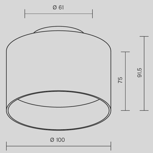REFLEKTOR Ceiling & Wall 10/9,2 cm