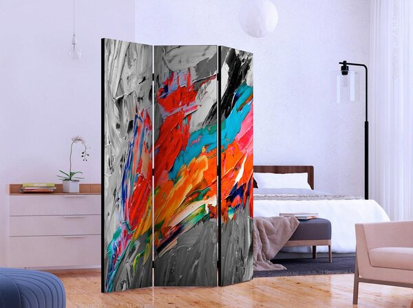 Artgeist Paravan Fiery Bird, 3-Delni, Dvostranski