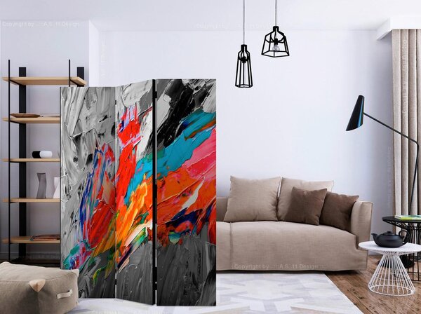 Artgeist Paravan Fiery Bird, 3-Delni, Dvostranski
