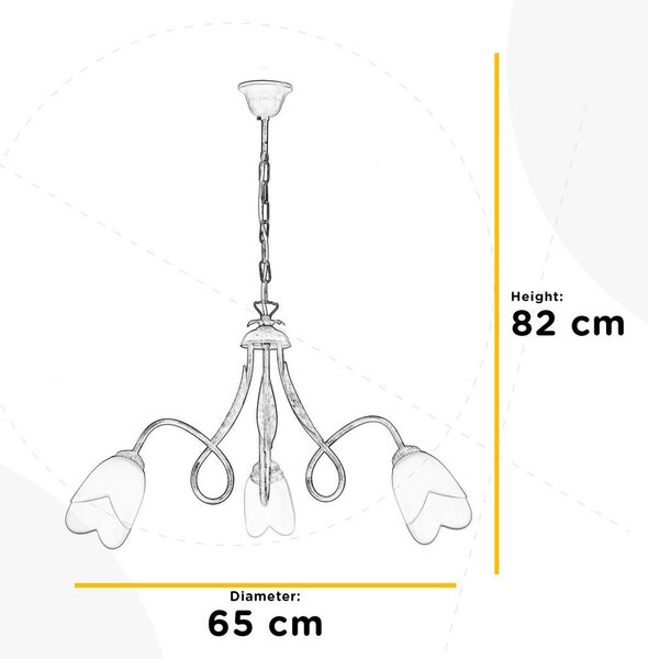 LESTENEC 65/65/82 cm E14