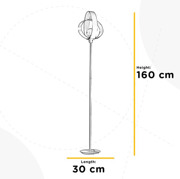 STOJEČA SVETILKA 30/160 cm