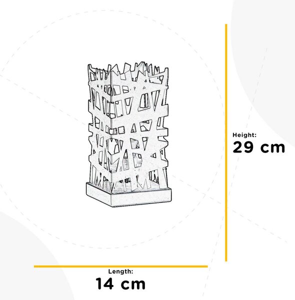 NAMIZNA SVETILKA 14/29 cm