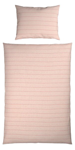 POSTELJNINA 140/200 cm muslin roza