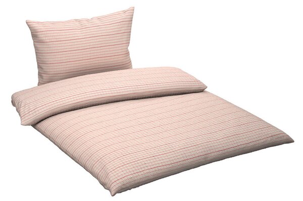 POSTELJNINA 140/200 cm muslin roza