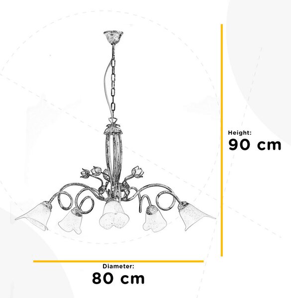 LESTENEC 80/80/90 cm E14