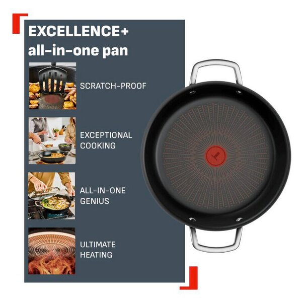 PONEV ZA PRAŽENJE Tefal Excellence+ 24 cm