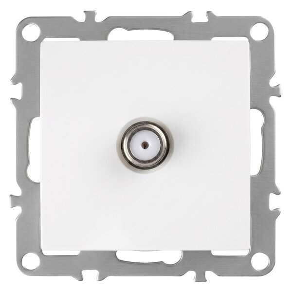 Antenska Vtičnica OSTE JNH012-A WHITE