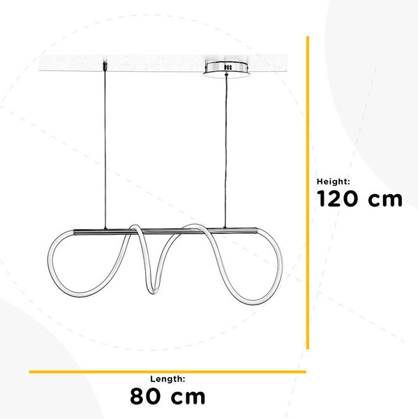 VISEČA LED-SVETILKA 4500 K