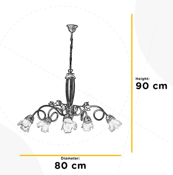 LESTENEC 80/90 cm E14