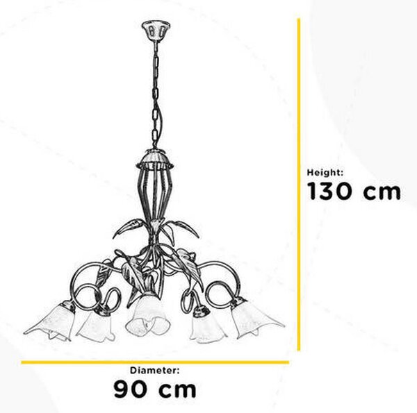 LESTENEC 90/130 cm E14