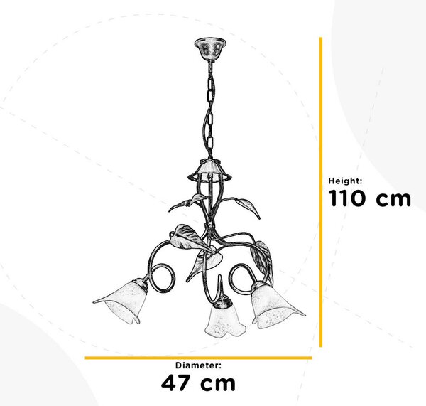 LESTENEC 40/110 cm E14