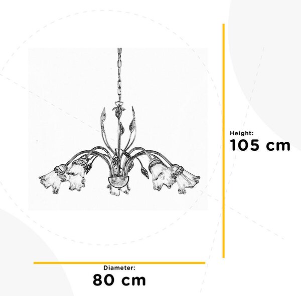 LESTENEC 80/105 cm E14