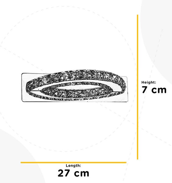 STENSKA LED-SVETILKA 500 lm 3000 K